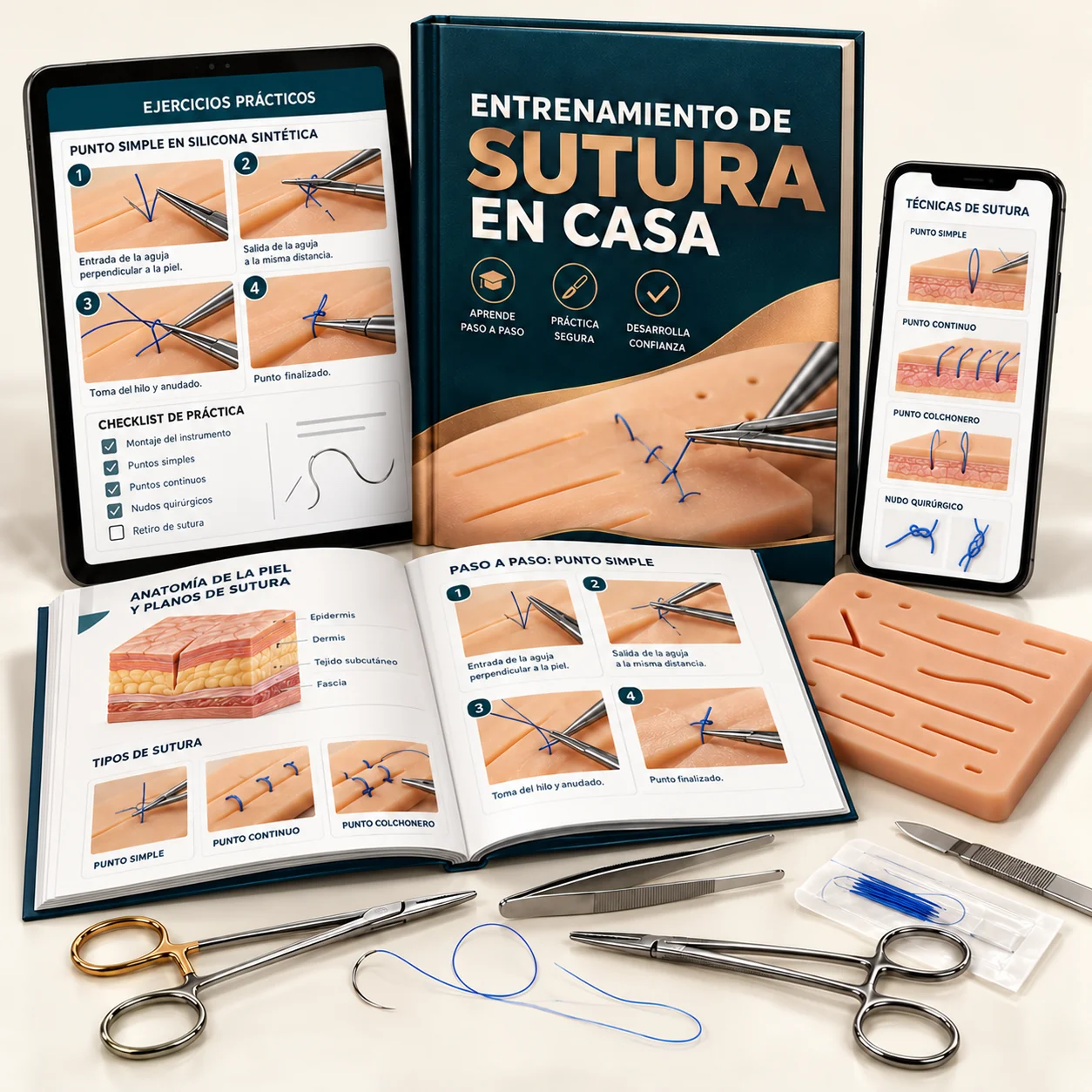Primera página real de Preparando tu Campo de Práctica